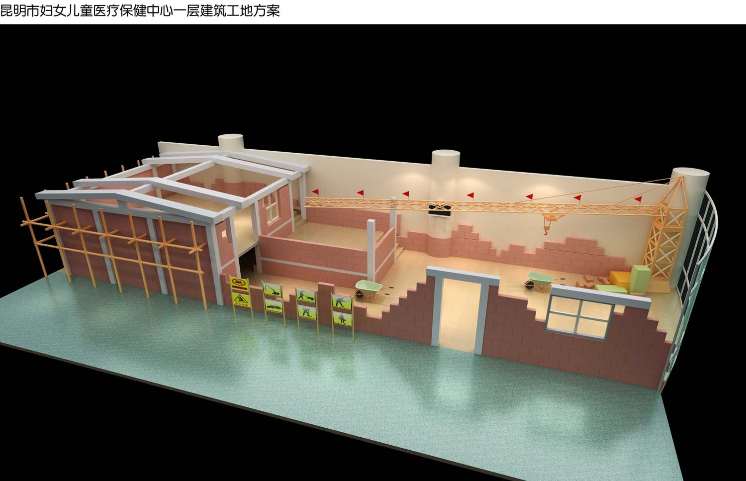 云南昆明婦幼兒童醫院室內設計(圖5)